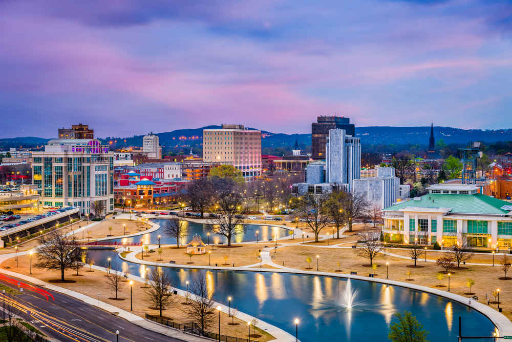 Movers in Major Cities in Alabama